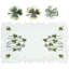Ensemble de napperons élégants pour décoration de table de Noël Clem Collection