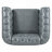 Byrom 32'' Faux Leather Sofa-386391088-388968865