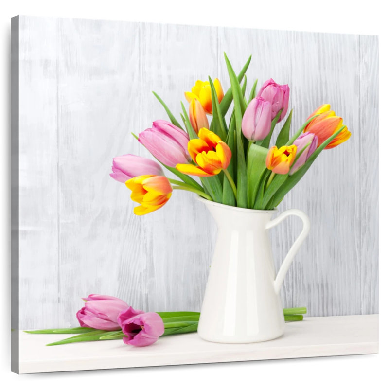 Bouquet de tulipes Harnek, H 10 po x l 10 po