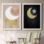 Lunar Mystic - Ensemble de 2 peintures sur toile encadrées-1896629428-1896629424