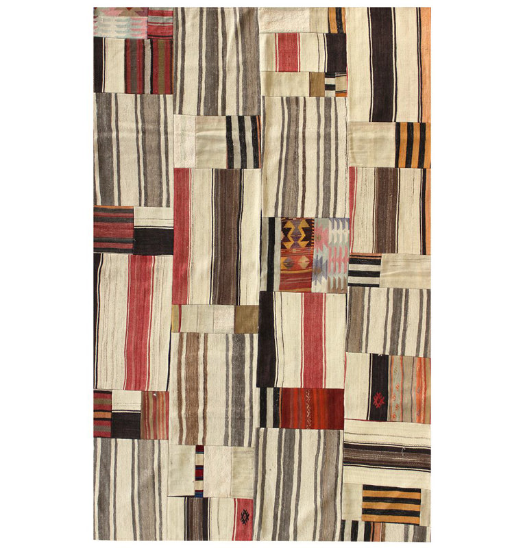 One-of-a-Kind 6'1" X 9'8" Flatweave Area Rug