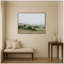 «Stillness in Green» par Amy Lighthall, reproduction d'art sur toile encadrée-1611793446