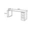 Nut-brown Rectangular Solid Wood With 3 Drawers Desk-171386336