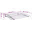 Dakota Fields 90cm D Glass Clear Cover Retractable Door / Window Awning-238866762