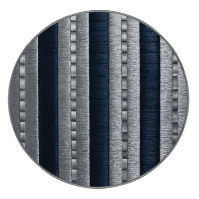 Machine Washable Checkered Grey Area Rug