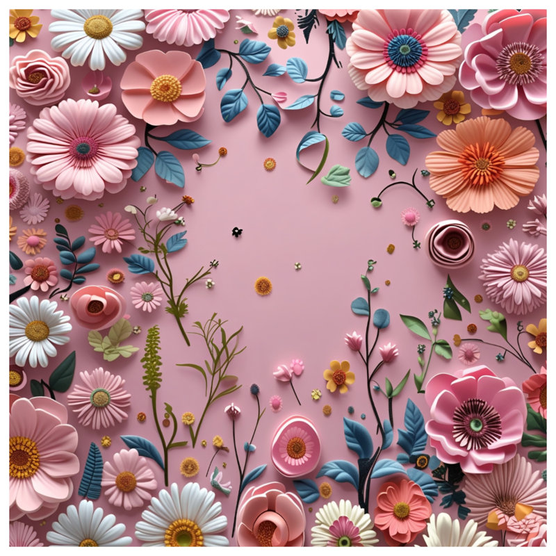 Housse de couette Floral Bedding, Lit simple