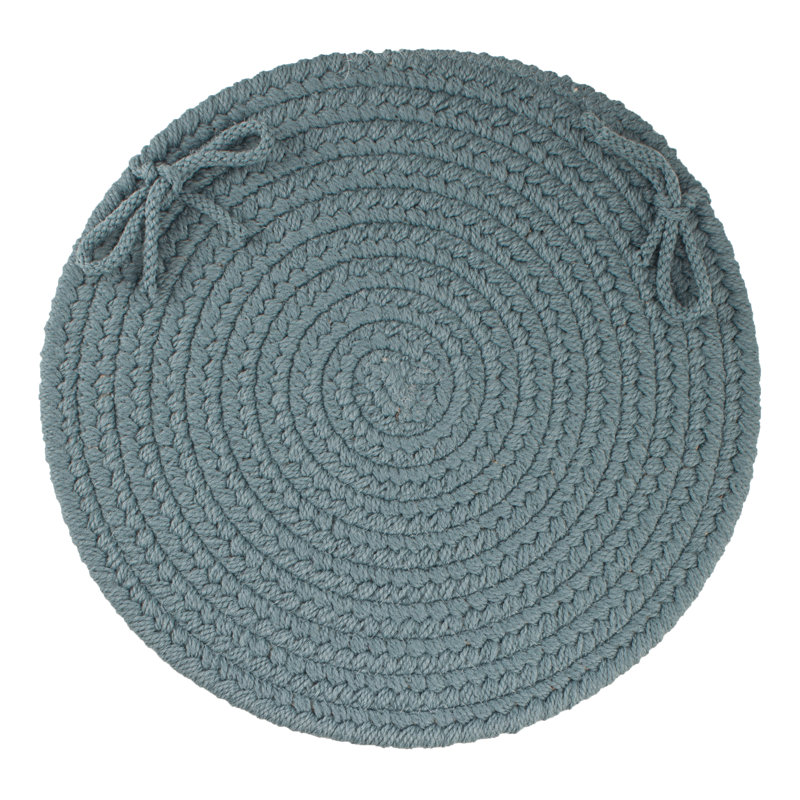 Coussin de chaise sophistiqué, Bleu océan