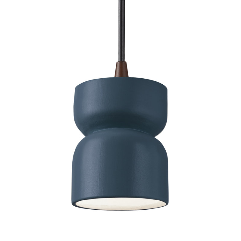 Luminaire suspendu en sablier Leni, Ciel à minuit, Bronze foncé