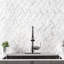 Auralie Rhombus 11 in. x 12 in. Polished Marble Mosaic Floor and Wall Tile
