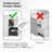 24 Inch Wall-Mounted Single Bathroom Vanity with Solid Surface Top with Overflow, Pre-Assembled-1025882220-1015564132-1025882222