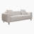 77.2? Large size two Seat Upholstered Sofa