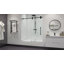  Cosmo 56 - Porte de baignoire coulissante sans cadre 60 x 62 po en verre trempé transparent 3/8 po-95067190