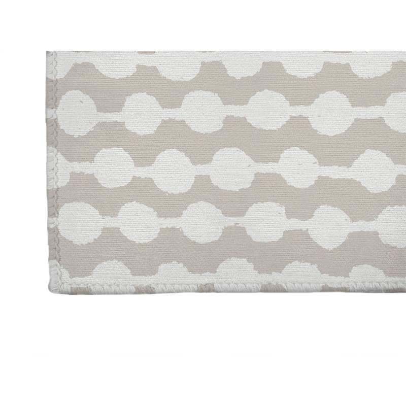 Dot Tied Non-Slip Outdoor Rug, Runner 2'6" x 8'
