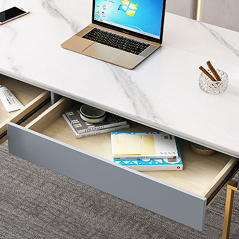 Bureau exquis et unique, H 29,52 po x l 62,99 po x P 23,62 po