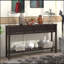 Charmante console rustique avec options de rangement polyvalentes et design élégant pour les maisons modernes