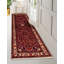 Tapis rouge Andelz 3 pi 7 po x 10 pi 2 po