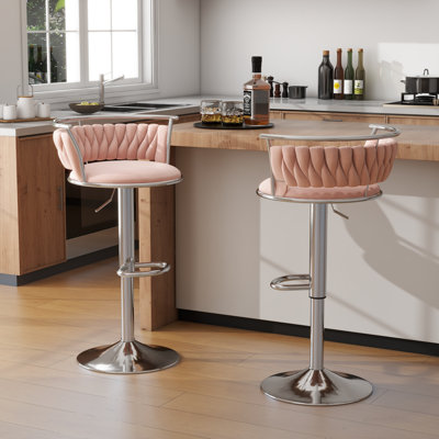 Ginko Height Adjustable Swivel Bar Stool