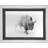Bison In The Mist - Single Picture Frame Print-1803958352-1803958356