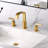 Widespread Bathroom Faucet with Drain Assembly-62275953