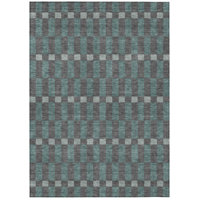 Machine Washable Indoor/Outdoor Chantille ACN2547 Geometric Rug