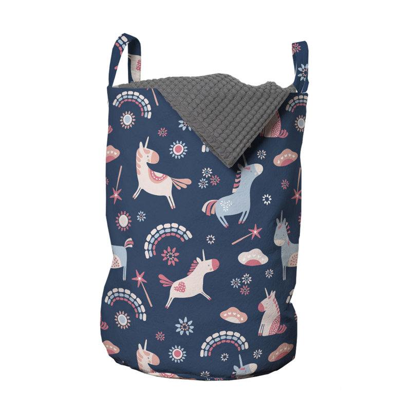 Fabric Laundry Bag with Handles