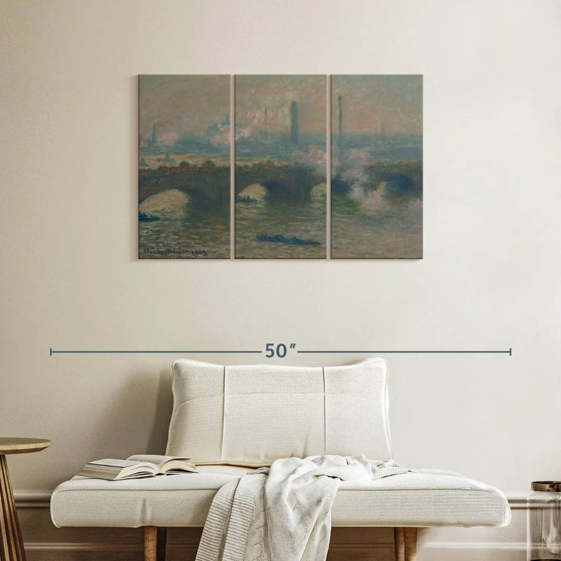 Lilie Waterloo Bridge, 24" H x 38" W