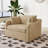 43.9" W Modern Accent Chair, Upholstered Single Sofa Chair With Pillows And Ottoman Bench-1974933728