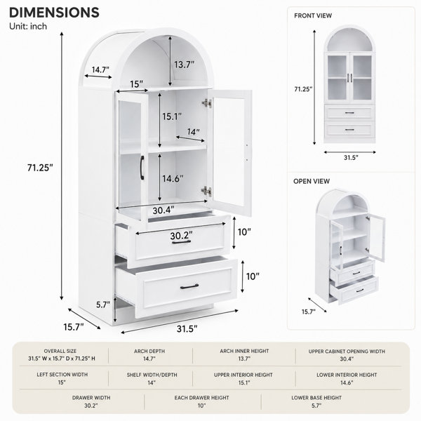 Dimensions du produit