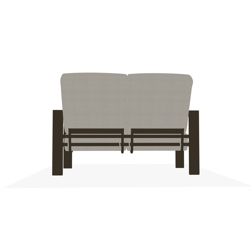 Causeuse Larssen, Bois de plage, Chamois
