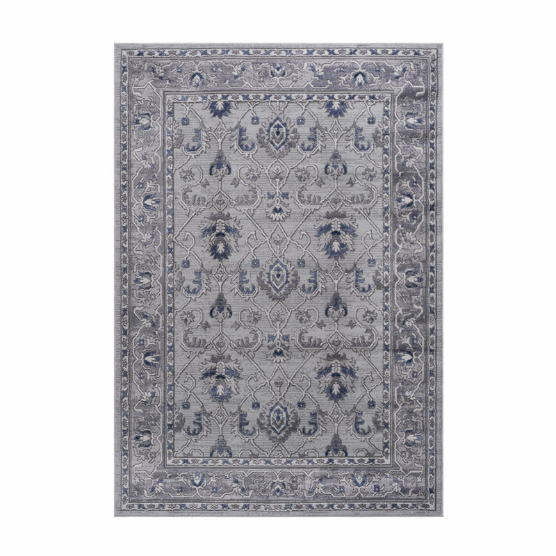 Rectangle Rug, Oriental Area Rug For Living Room Bedroom, Office, Rectangle 5'3" x 7'6"