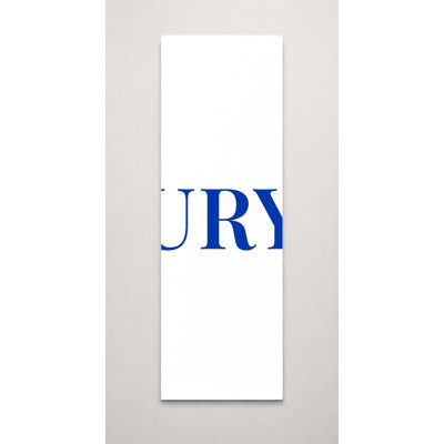 Monstre de diamant de l'Uranda, monogramme de diamant de luxe - jaune, blanc, bleu - grande toile, art mural