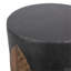 Table d'appoint d'extérieur en béton léger, cuivre_73440.00