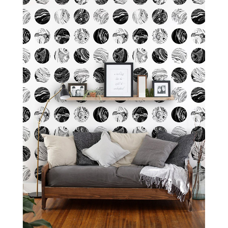 Arlando 2.5m x 2.5m Matte Peel & Stick Wall Mural, 250 x 250cm