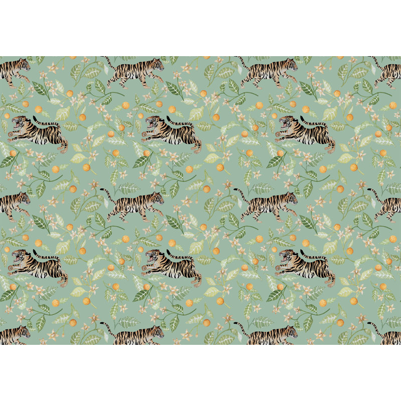 Floral Wallpaper, Non-Pasted