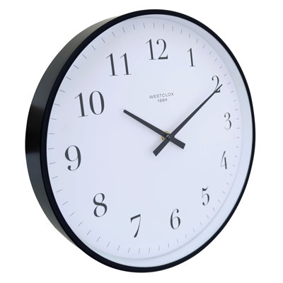 12" Black Wall Clock