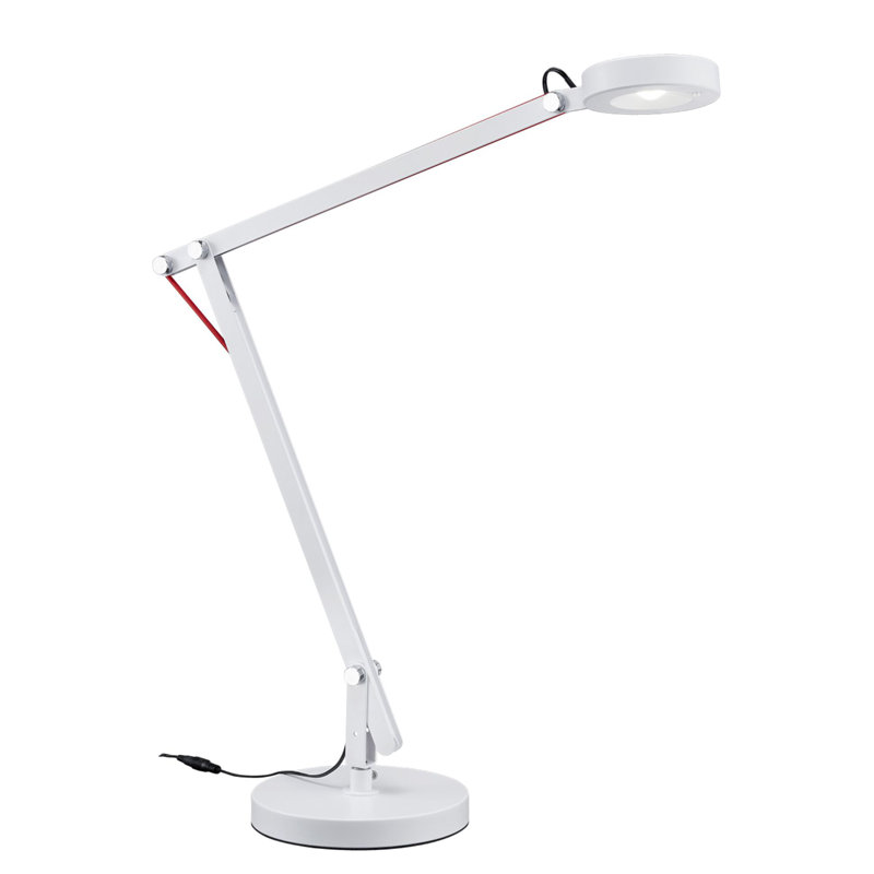 Lampe de bureau 35 po Premo, Blanc
