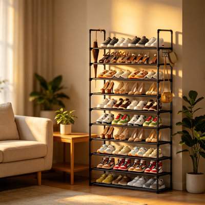 16 Pair Shoe Storage Cabinet