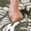 Repose-pieds rembourré moderne de 28,7 po de largeur-850859346