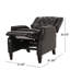 Fauteuil inclinable manuel en similicuir