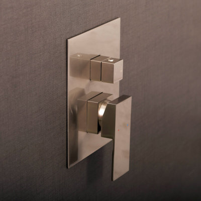 DAX Square Shower Valve, Nickel