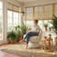 Chaise de meuble-lavabo pivotante rembourrée avec coussin-1813012109