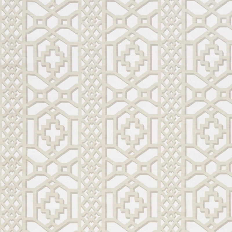 Tissu treillis mat Zanzibar, Sable