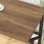 Bureau d'ordinateur 60 "pour le bureau personnel, bureau d'écriture industriel avec structure en métal, grande table de travail pour la chambre à coucher-1039172842-1033078997