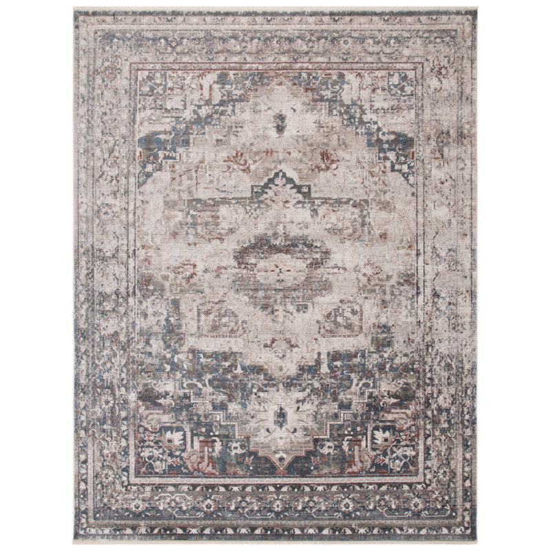 Tapis performance ivoire / vert, Rectangle 8 pi x 10 pi