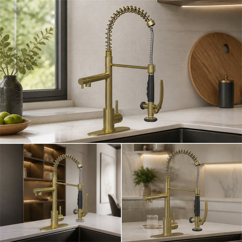 ROBOHIGH Kitchen Faucet Side Spray