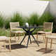 Farrah 31'' Synthetic Laminate Outdoor Dining Table