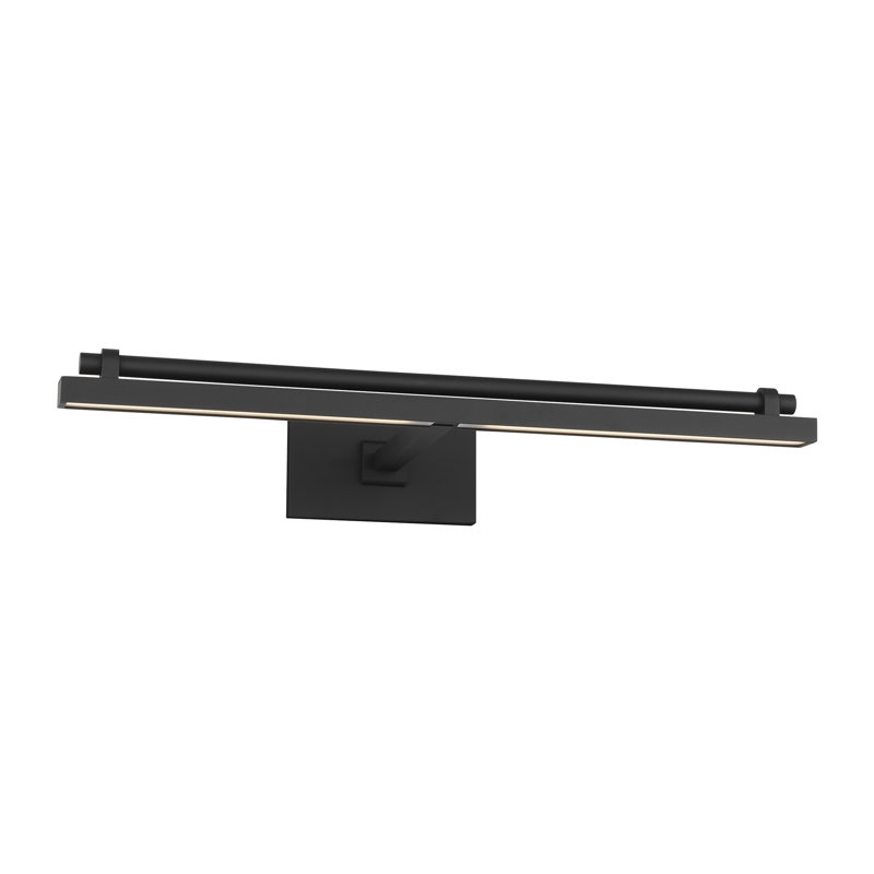 Kal Dimmable LED Wall Mounted Picture Light, Nightshade Black