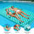 Babevy 0.39' x 9'6" x 6" Plastic Inflatable Pool