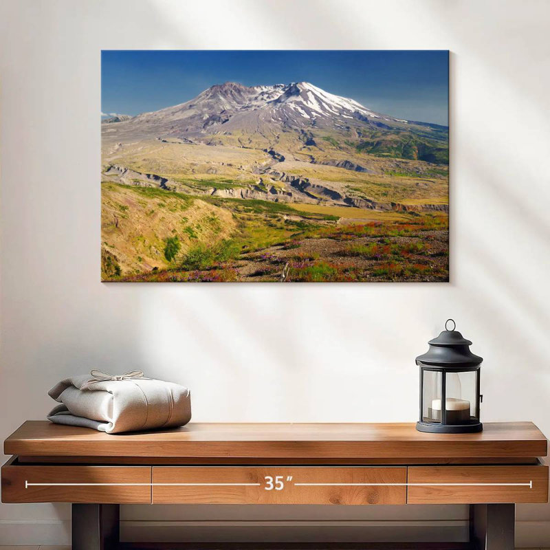 Alvord, paysage du mont St. Helens, H 16 po x l 24 po