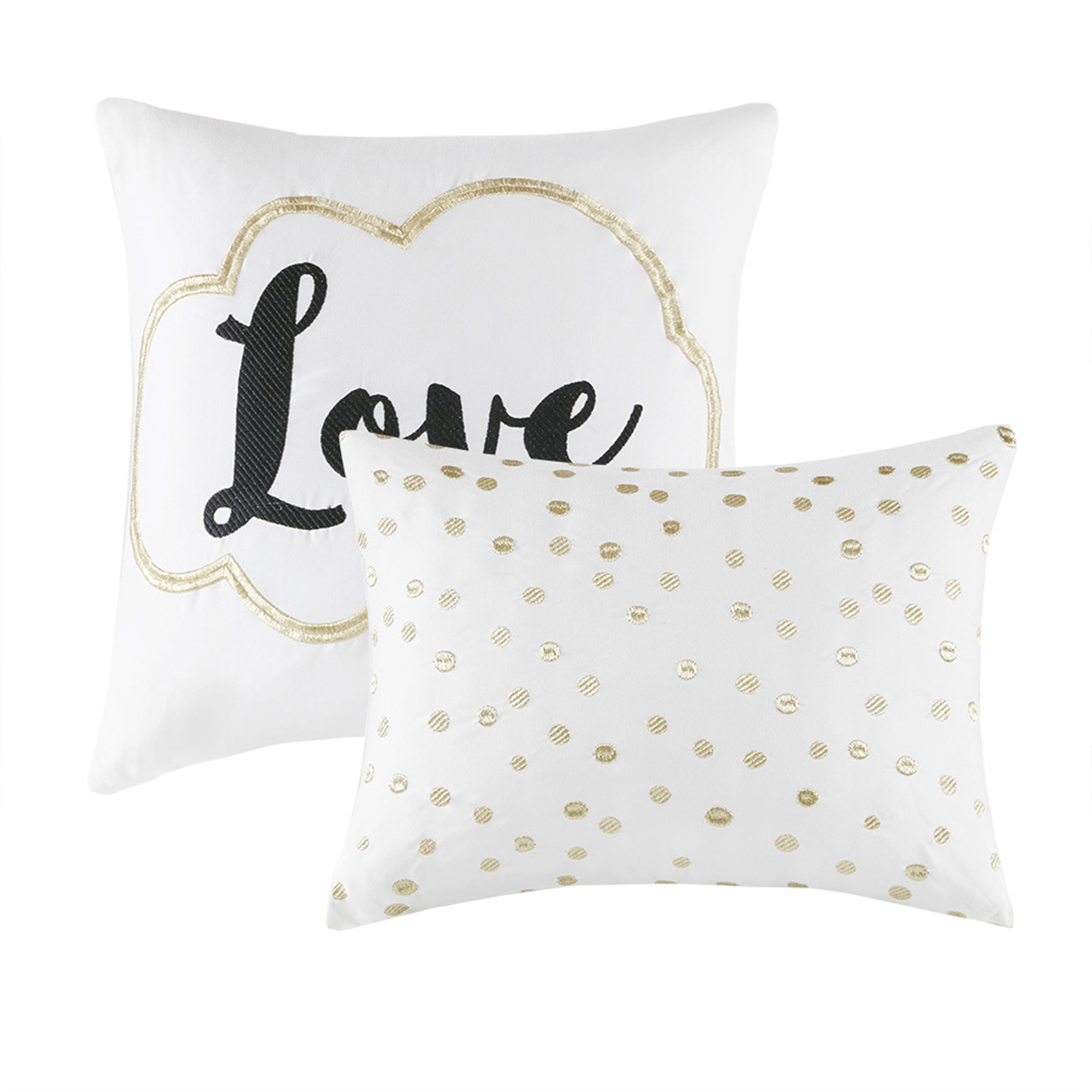HLILish Metallic Printed Comforter Set | Wayfair